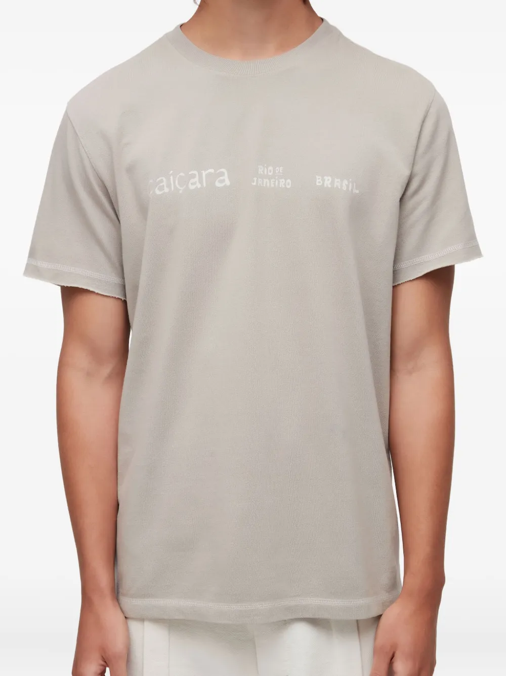 Osklen Caiçara T-shirt In Neutral