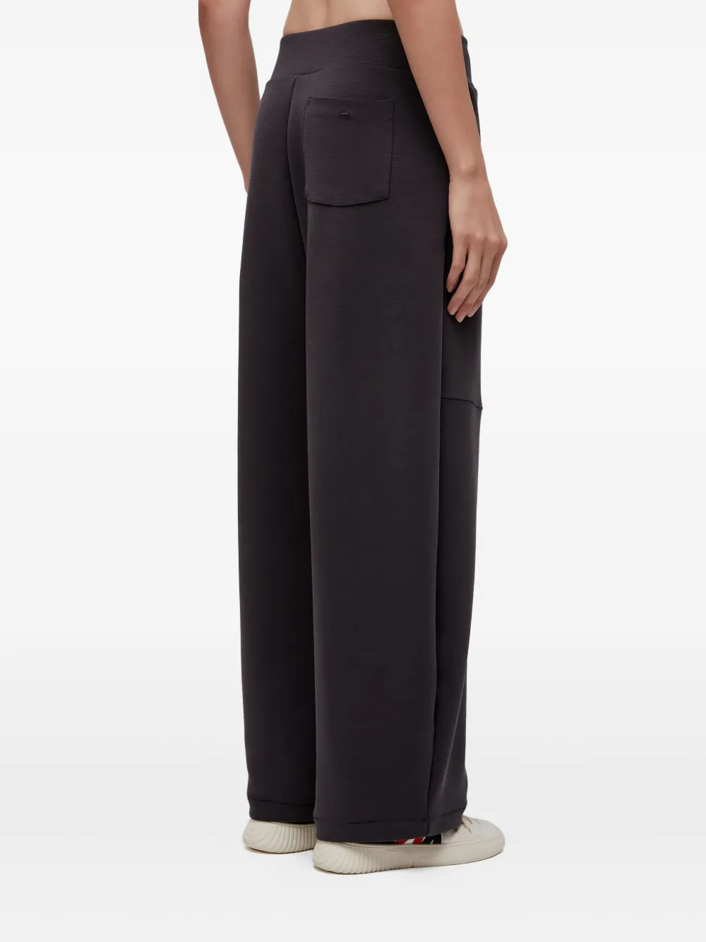 Osklen Elasticated-waistband Palazzo Pants In Brown