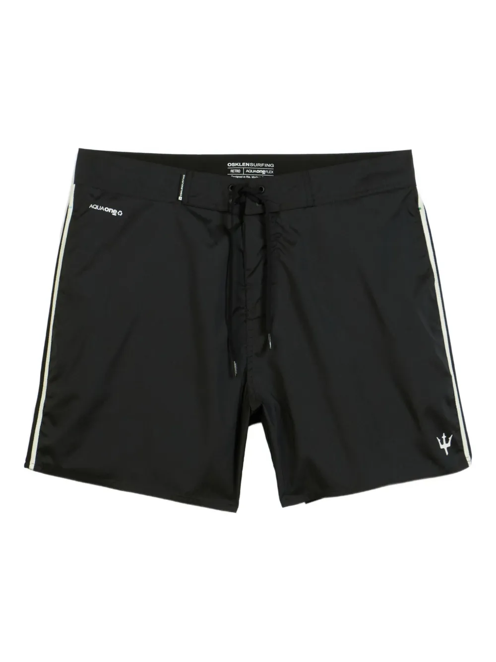 Osklen Aquaone Flex deck shorts | Black | Image 1