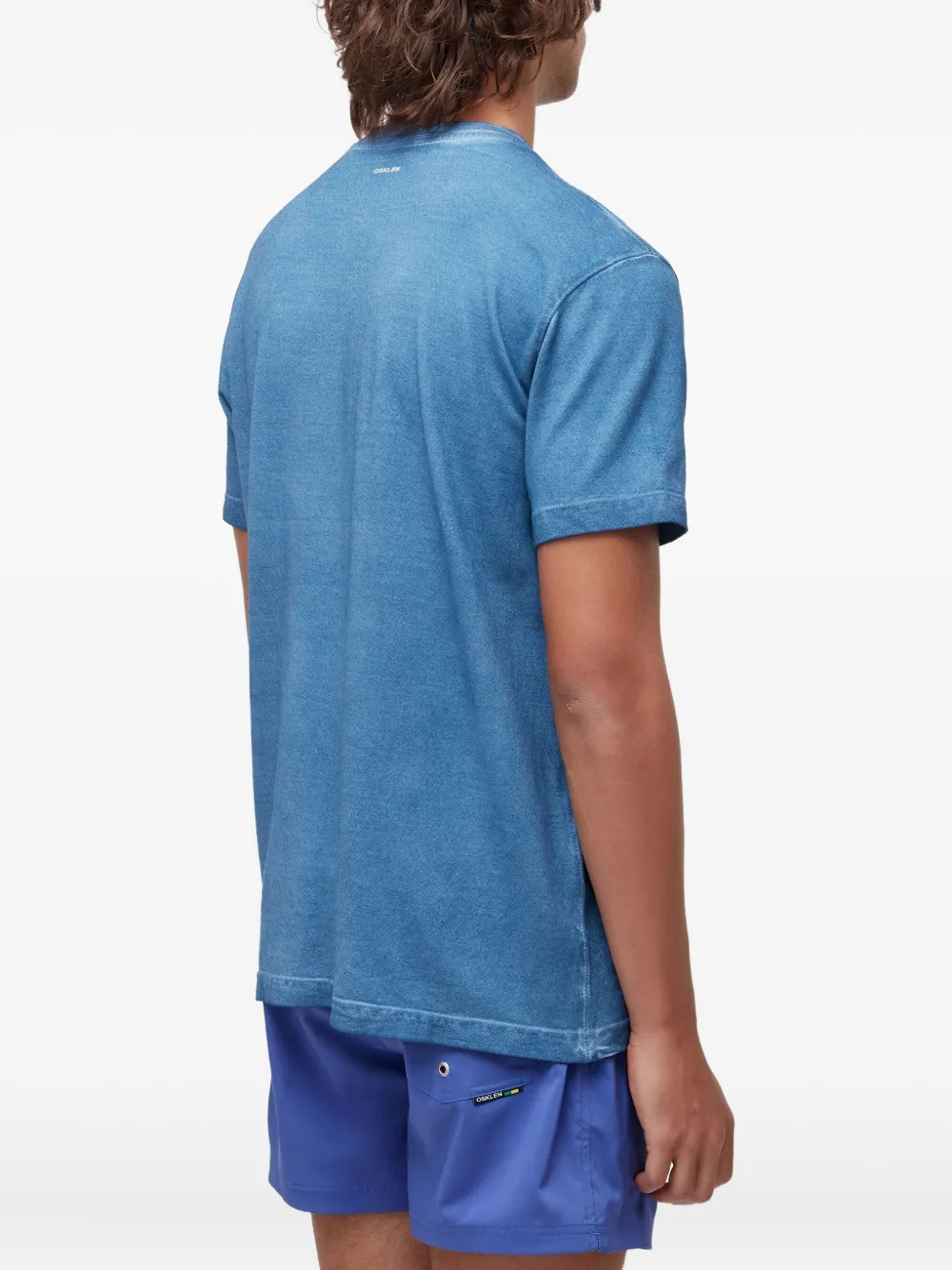 Osklen Caiçara Watercolour T-shirt In Blue