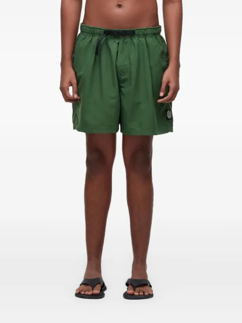 Osklen badbyxor med logotypmärke