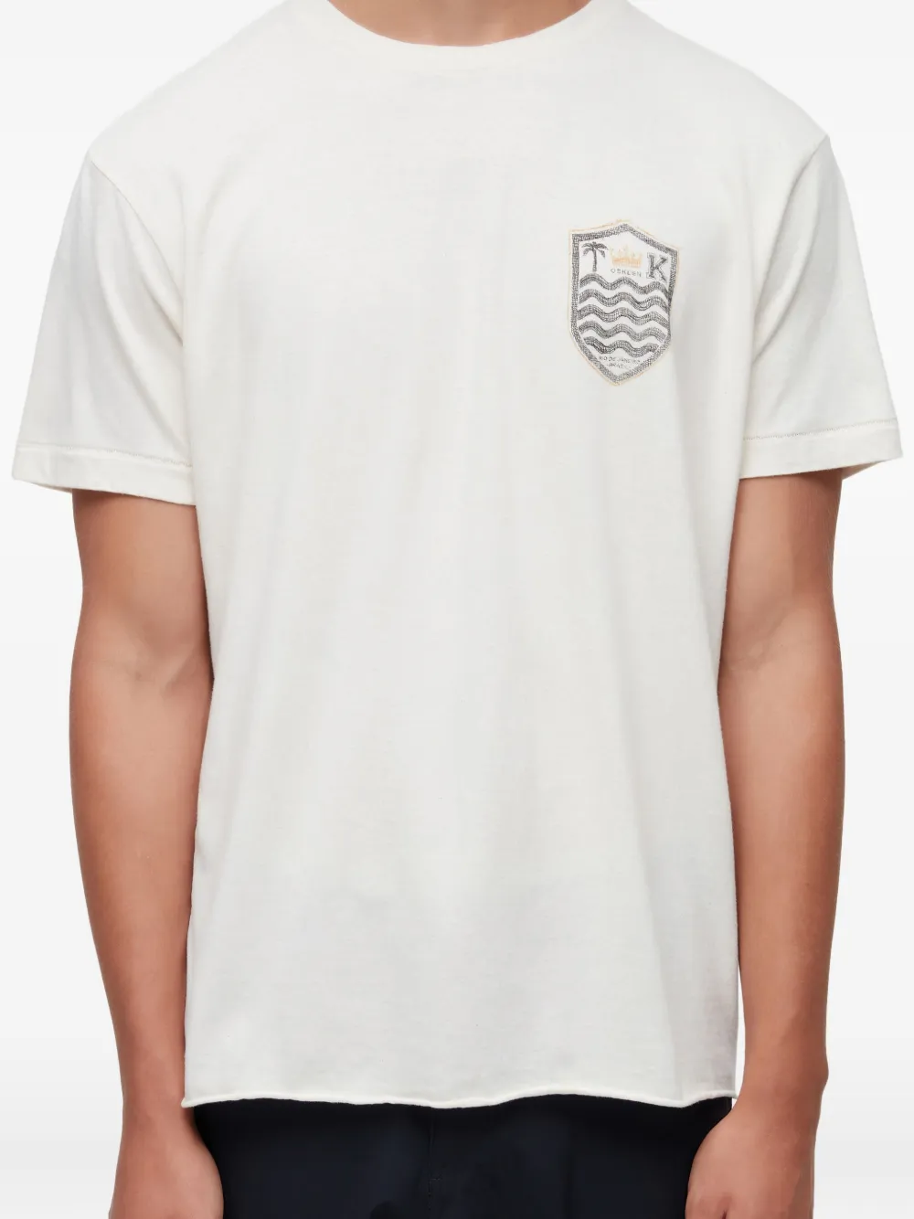 Osklen Katoenen T-shirt Wit