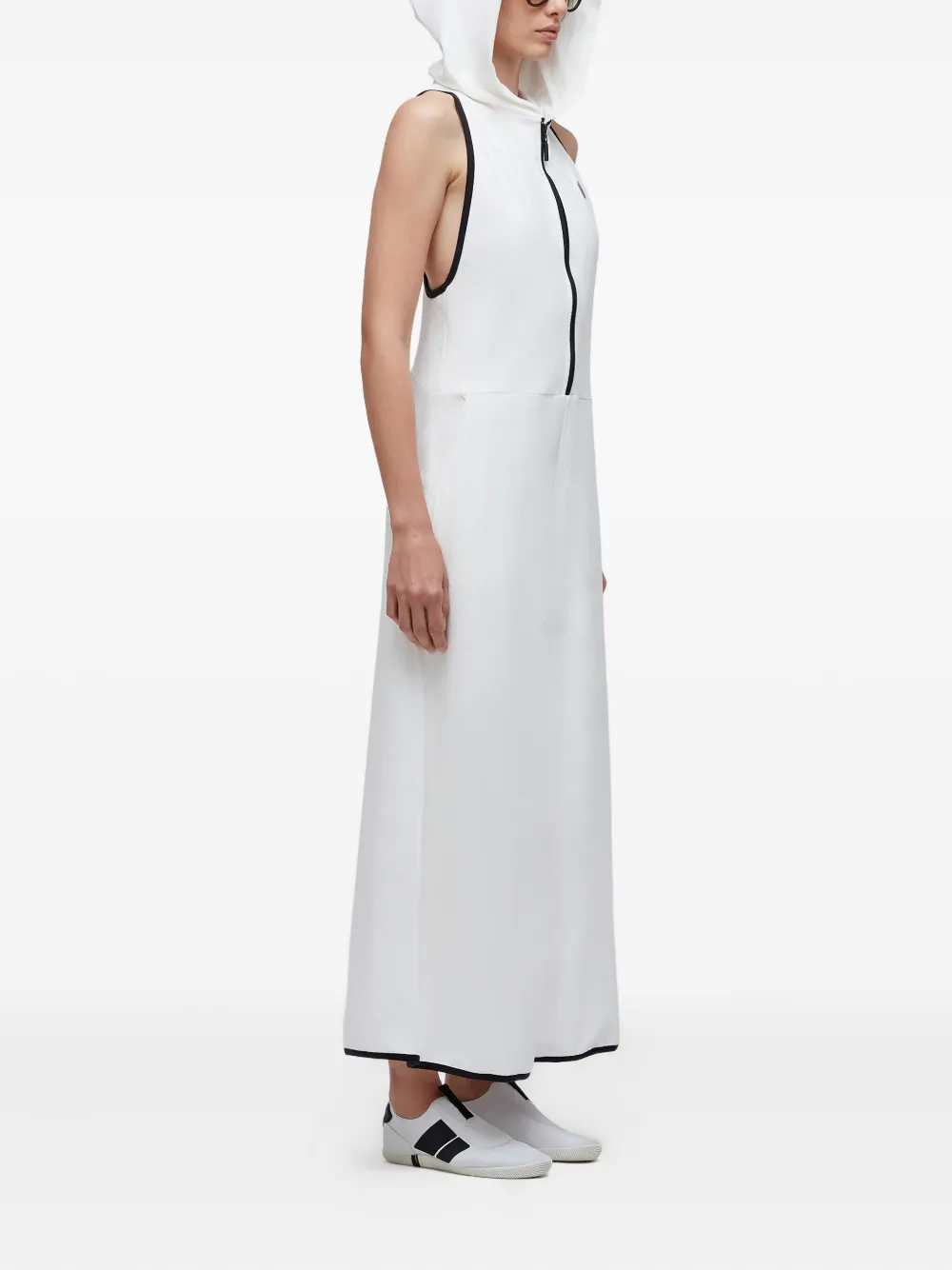 Osklen hooded-sleeveless jumpsuit | Full Length | Image 2
