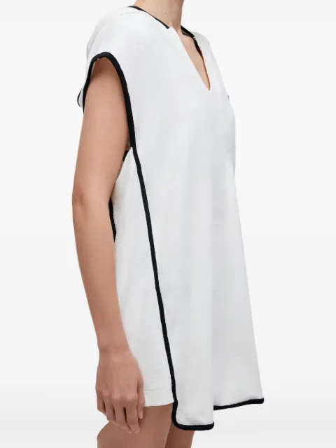 Osklen layered hooded dress