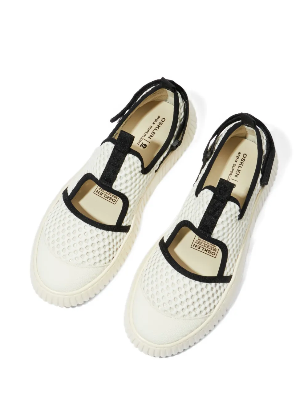 Osklen Sneakers met mesh vlak Wit