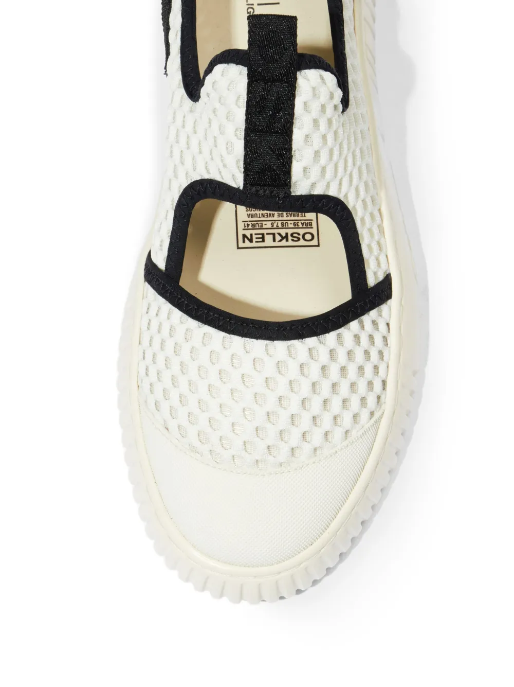 Osklen Sneakers met mesh vlak Wit