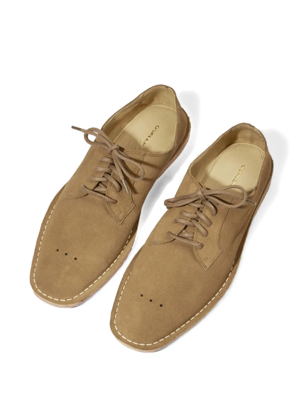 Osklen Suède derby schoenen Bruin