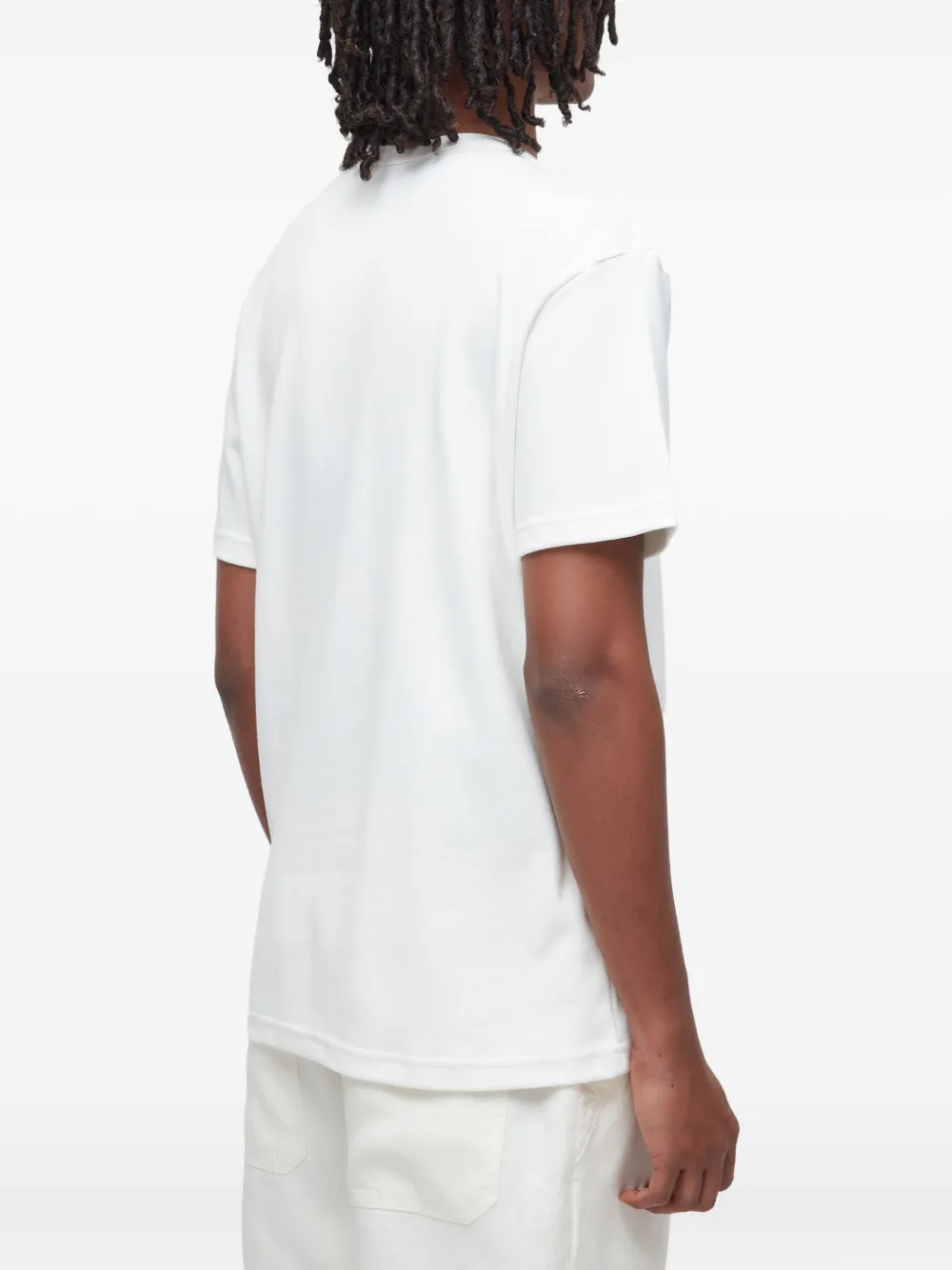 Osklen Katoenen T-shirt verfraaid met kroon Wit