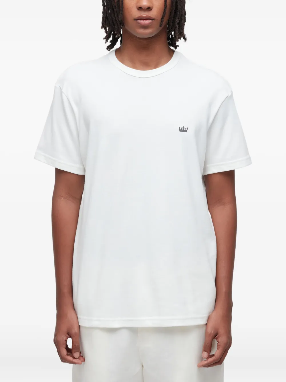 Osklen playera con detalle de corona | blanco | Image 1