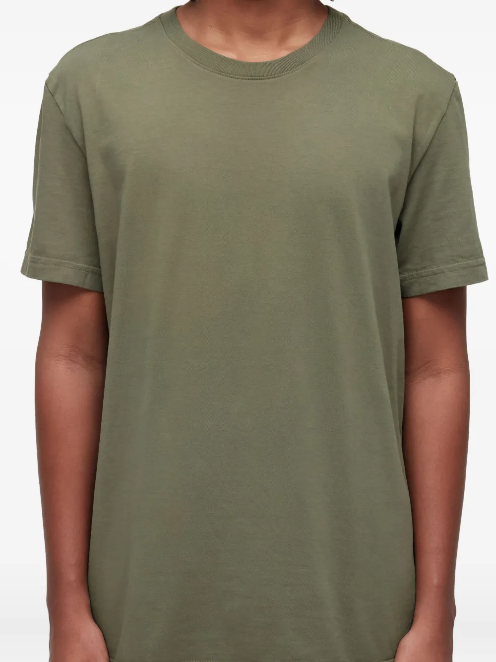 Osklen Katoenen T-shirt met ronde hals Groen