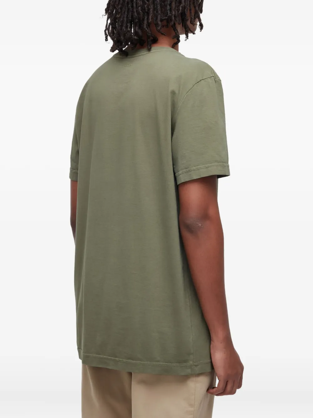 Osklen Katoenen T-shirt met ronde hals Groen