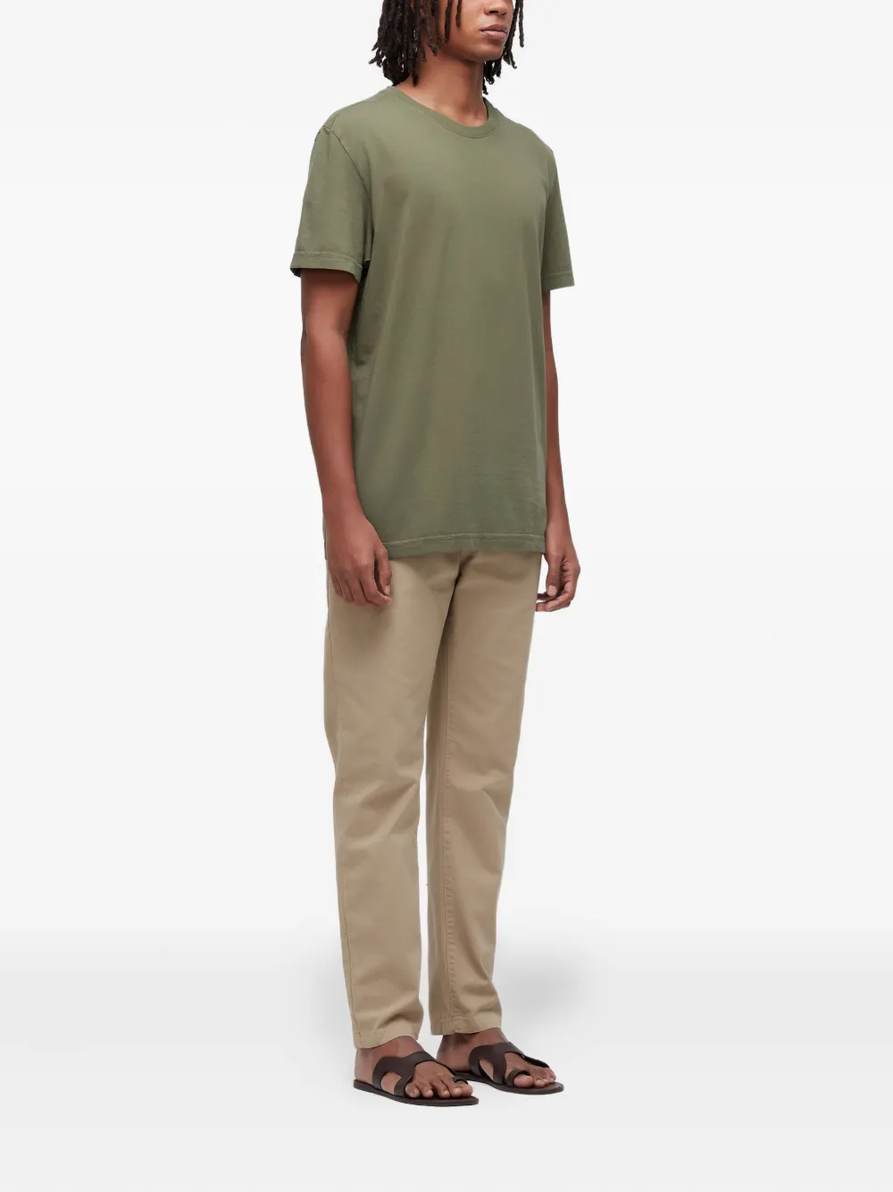 Osklen Katoenen T-shirt met ronde hals - Groen