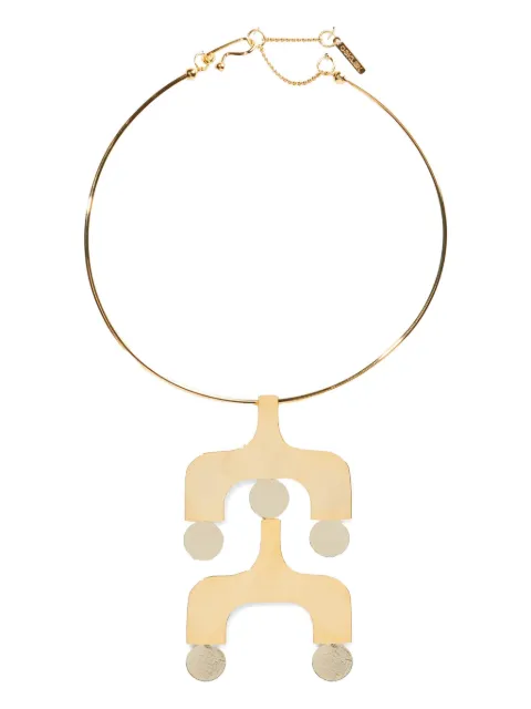 Osklen dual-tone necklace