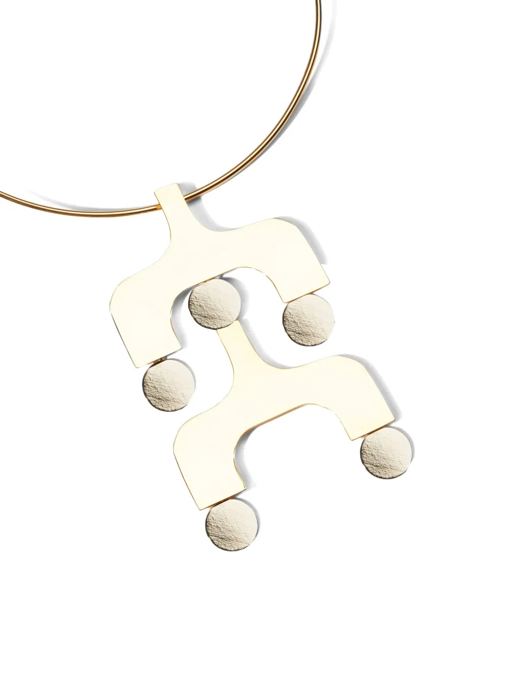 Osklen Dual-tone Necklace In Gold
