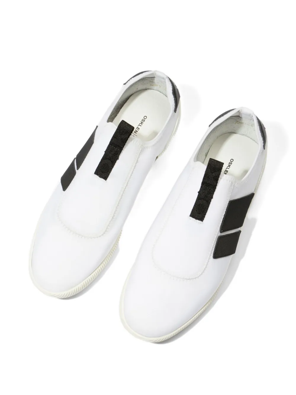 Osklen Slip-on sneakers met bandje Wit