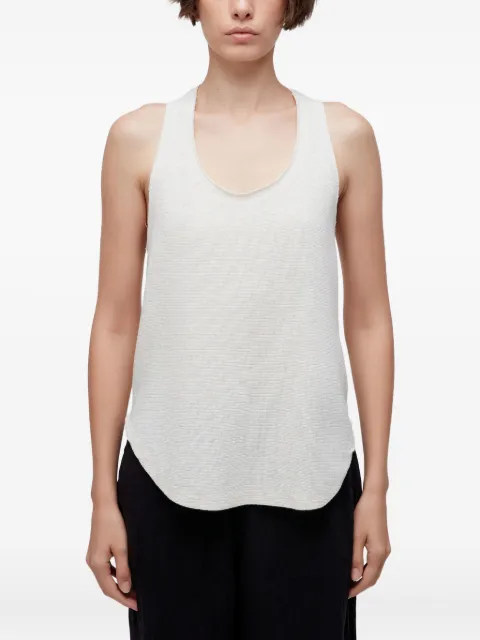 Osklen racerback textured top