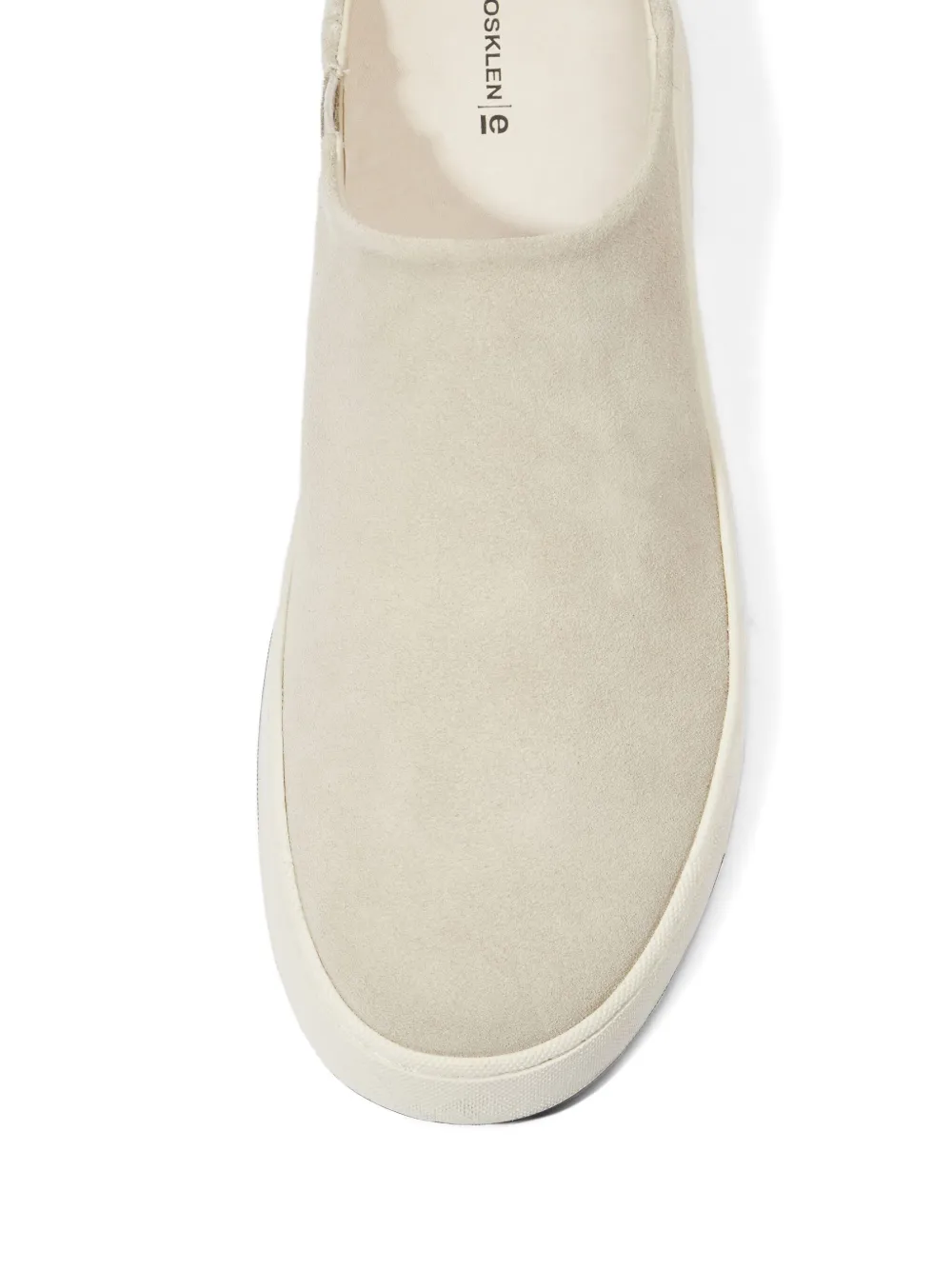 Osklen Soho suède slip-on muiltjes Beige