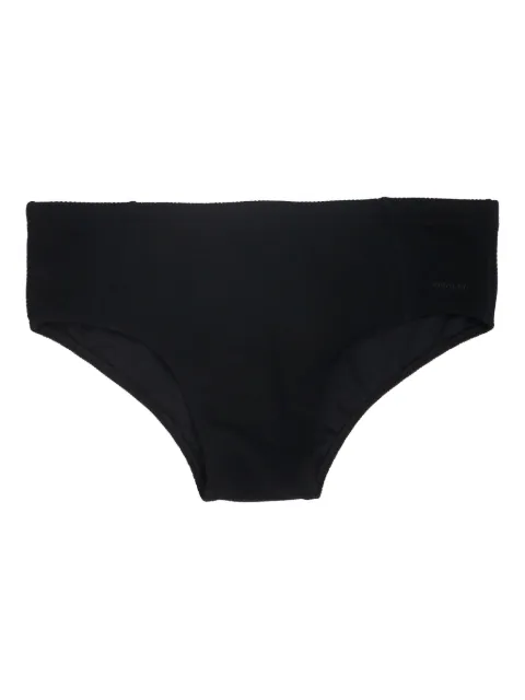 Osklen oblique-textured swim briefs