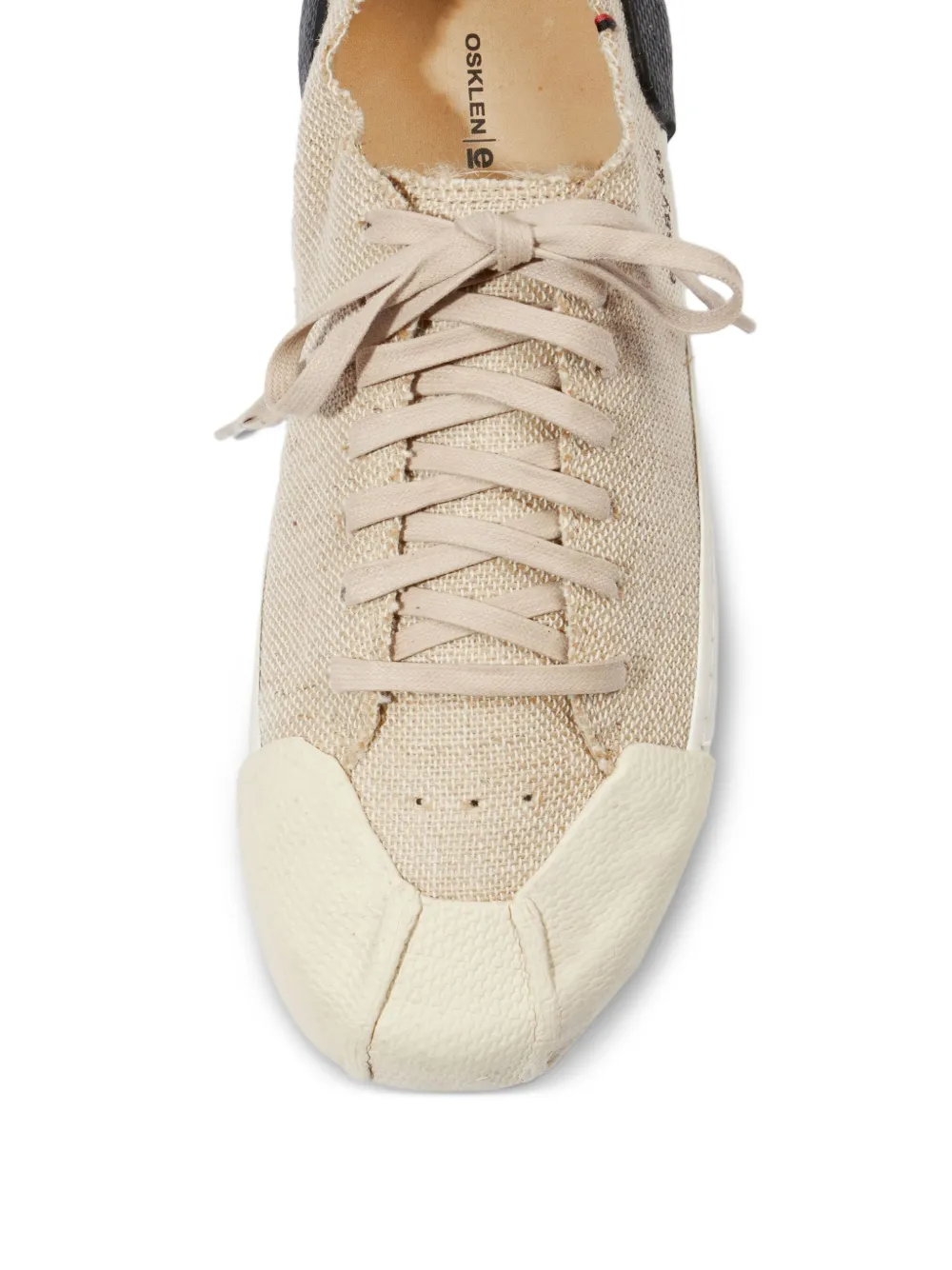 Osklen Leren low-top sneakers Beige