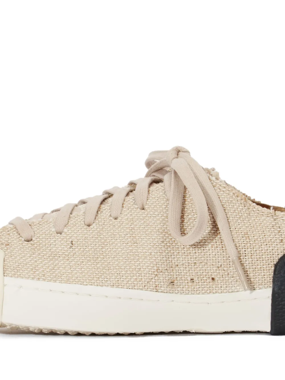 Osklen Leren low-top sneakers Beige