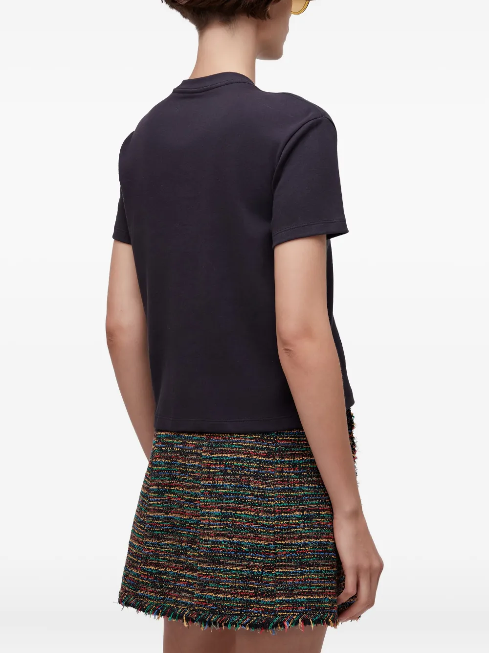 Osklen Palm Tree-embroidered T-shirt In Black