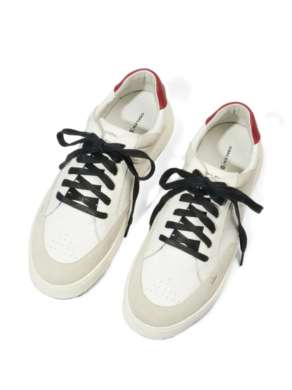 Osklen Sneakers met leren vlakken Wit