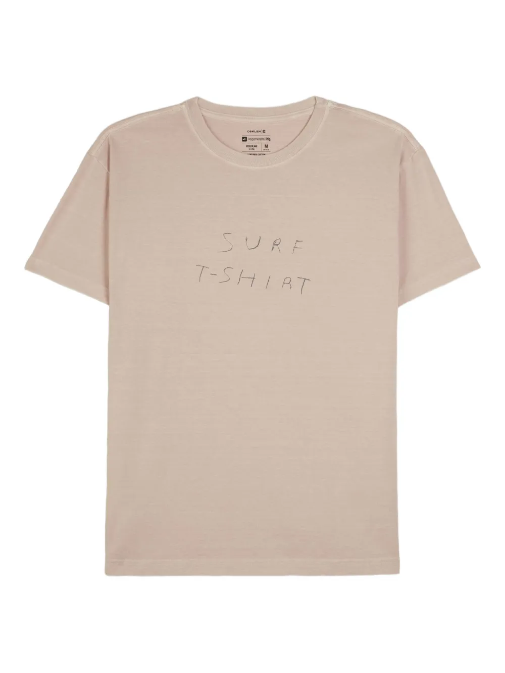 Osklen T-shirt met surfprint - Beige