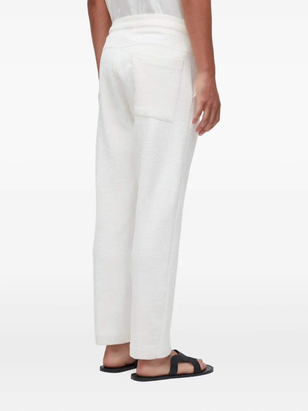 Osklen Canelado broek met trekkoord Wit