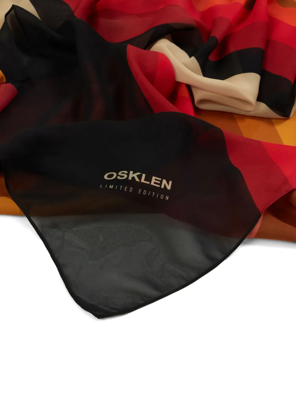 Osklen Waves stripe scarf | Image 2