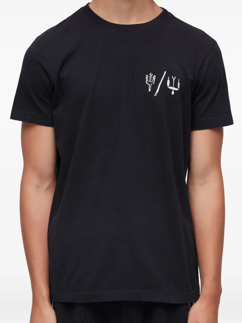 Osklen Kite Icons T-shirt Zwart