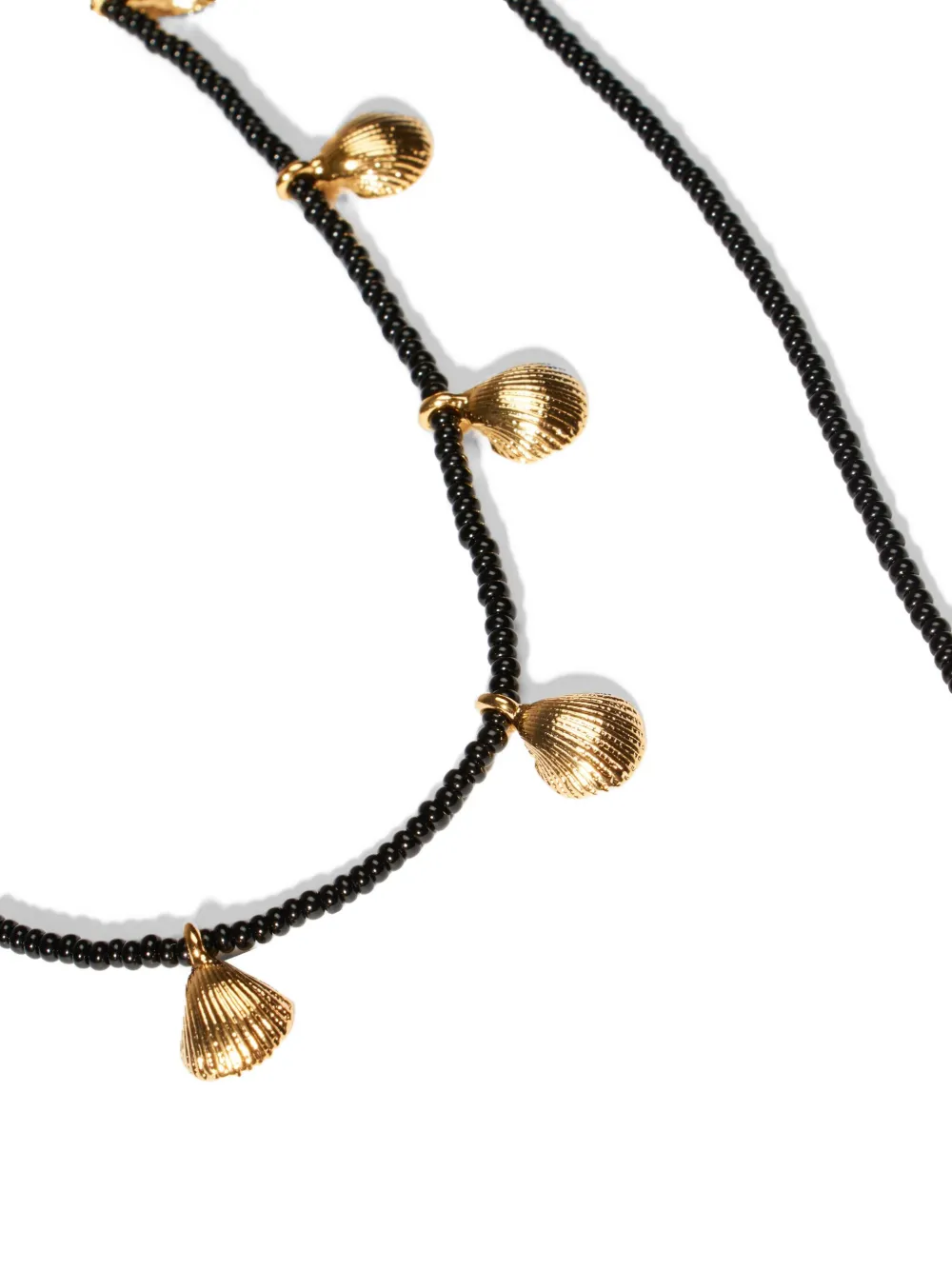 Osklen Shell-coral Necklace In Black
