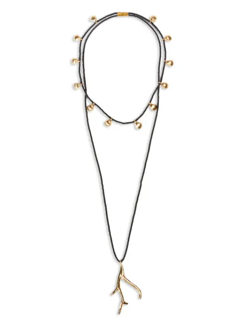 Osklen shell-coral necklace
