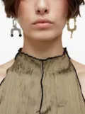 Osklen dual-tone geometric earrings - Gold