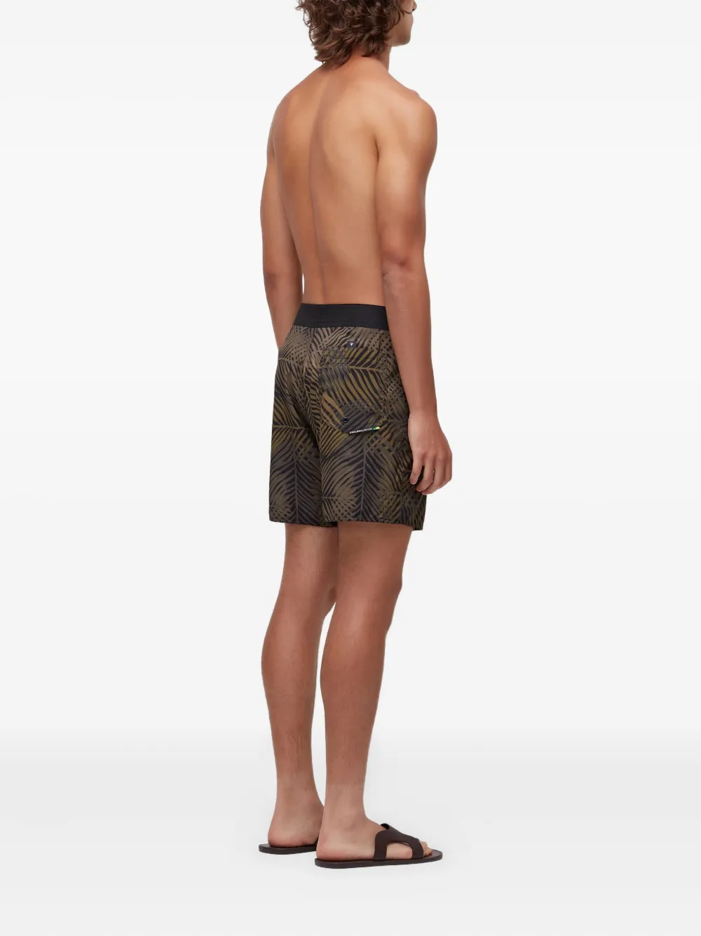 Osklen palm-tree print drawstring swim shorts | Swim & Board Shorts | Image 2