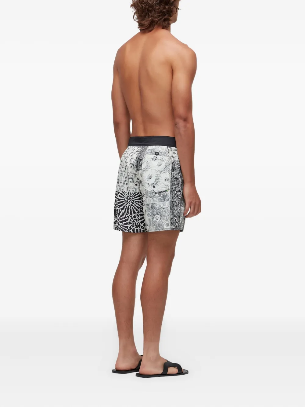 Osklen patchwork floral shorts | Swimming Trunks | Image 2