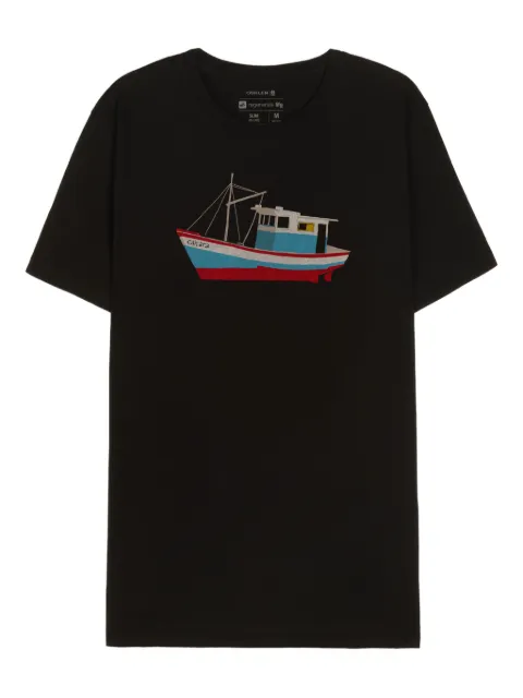 Osklen Camiseta com estampa gráfica