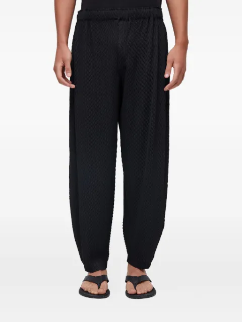 Osklen pleated regular trousers