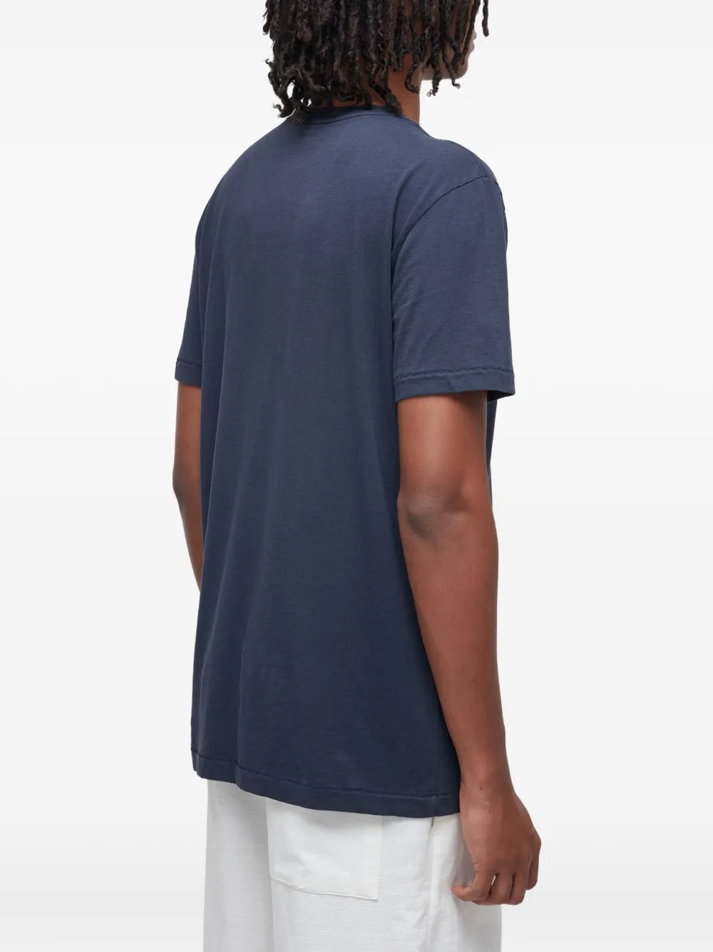 Osklen Embroidered Cotton T-shirt In Blue