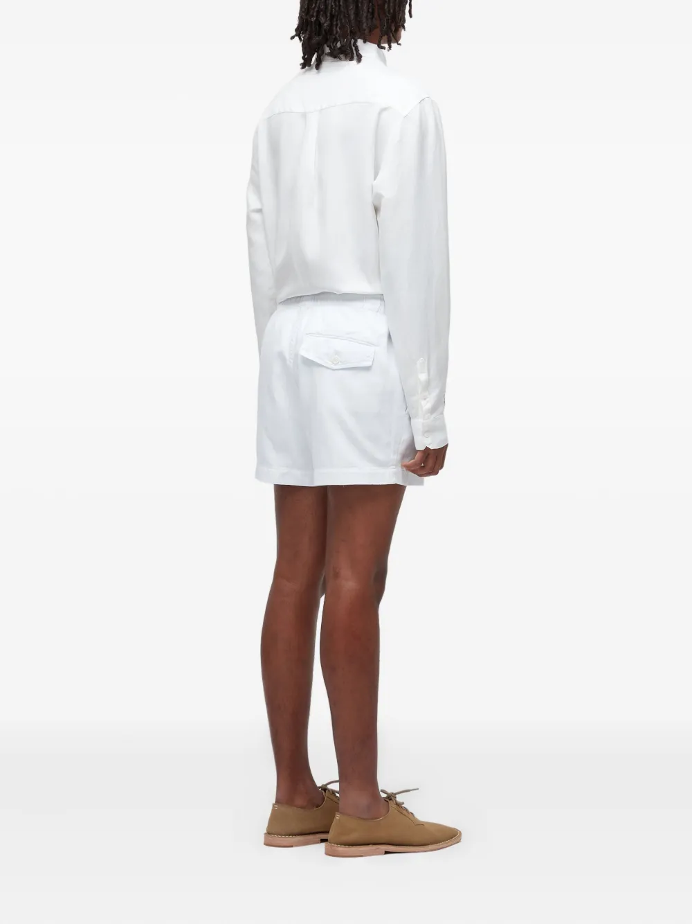  Osklen Drawstring Shorts - White 