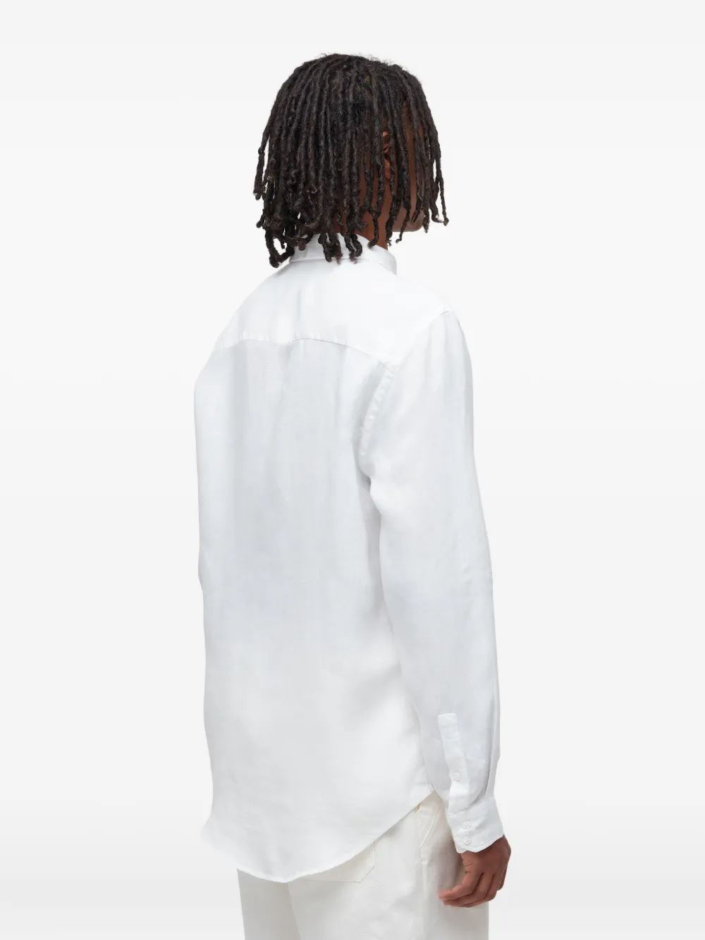 Osklen ML overhemd met stiksels Wit