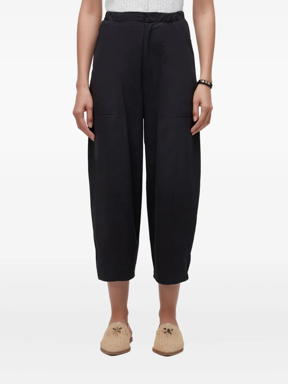 Osklen pantalon en coton | noir | Image 1