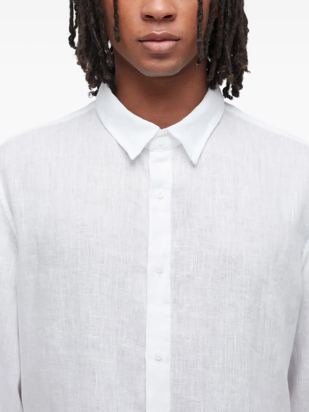 Osklen Linnen overhemd Wit