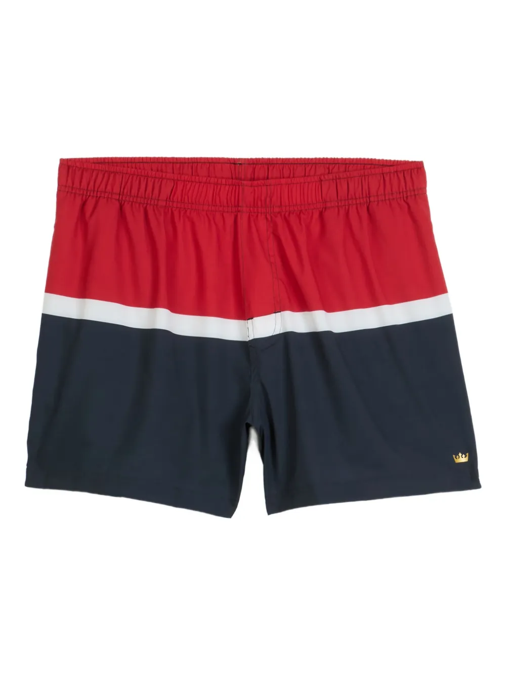 Osklen Riva three-tone stripe swim shorts | Black | Image 1