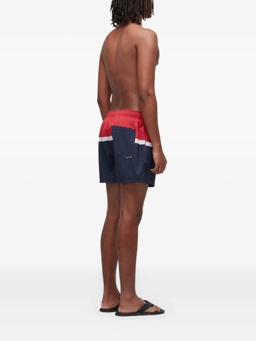 Osklen Riva three-tone stripe swim shorts | Swim & Board Shorts | Image 2