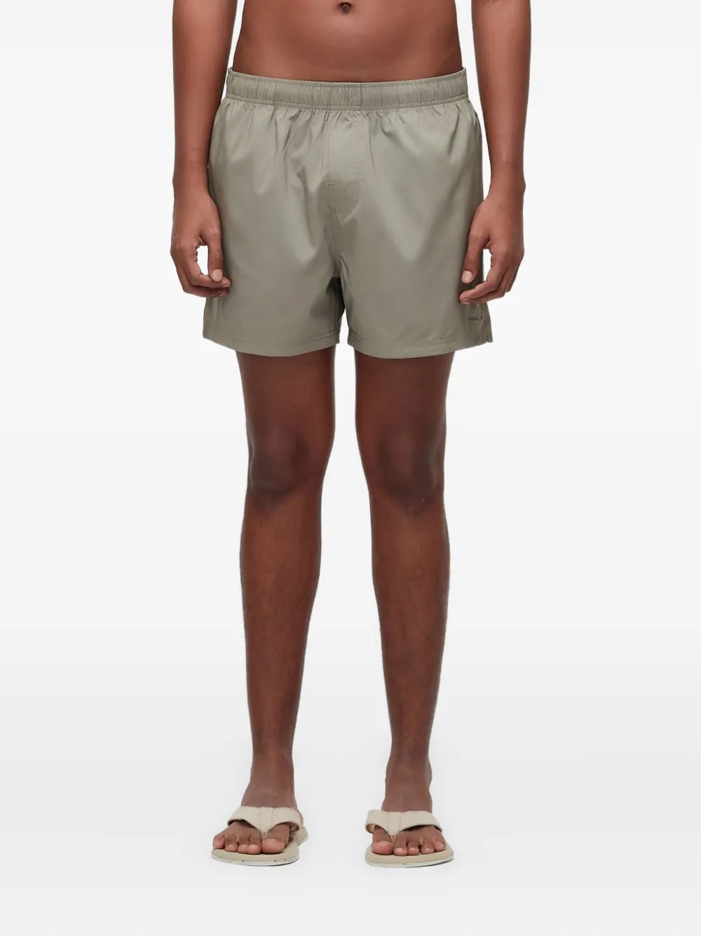 Osklen logo-detail swim shorts | Neutrals | Image 1