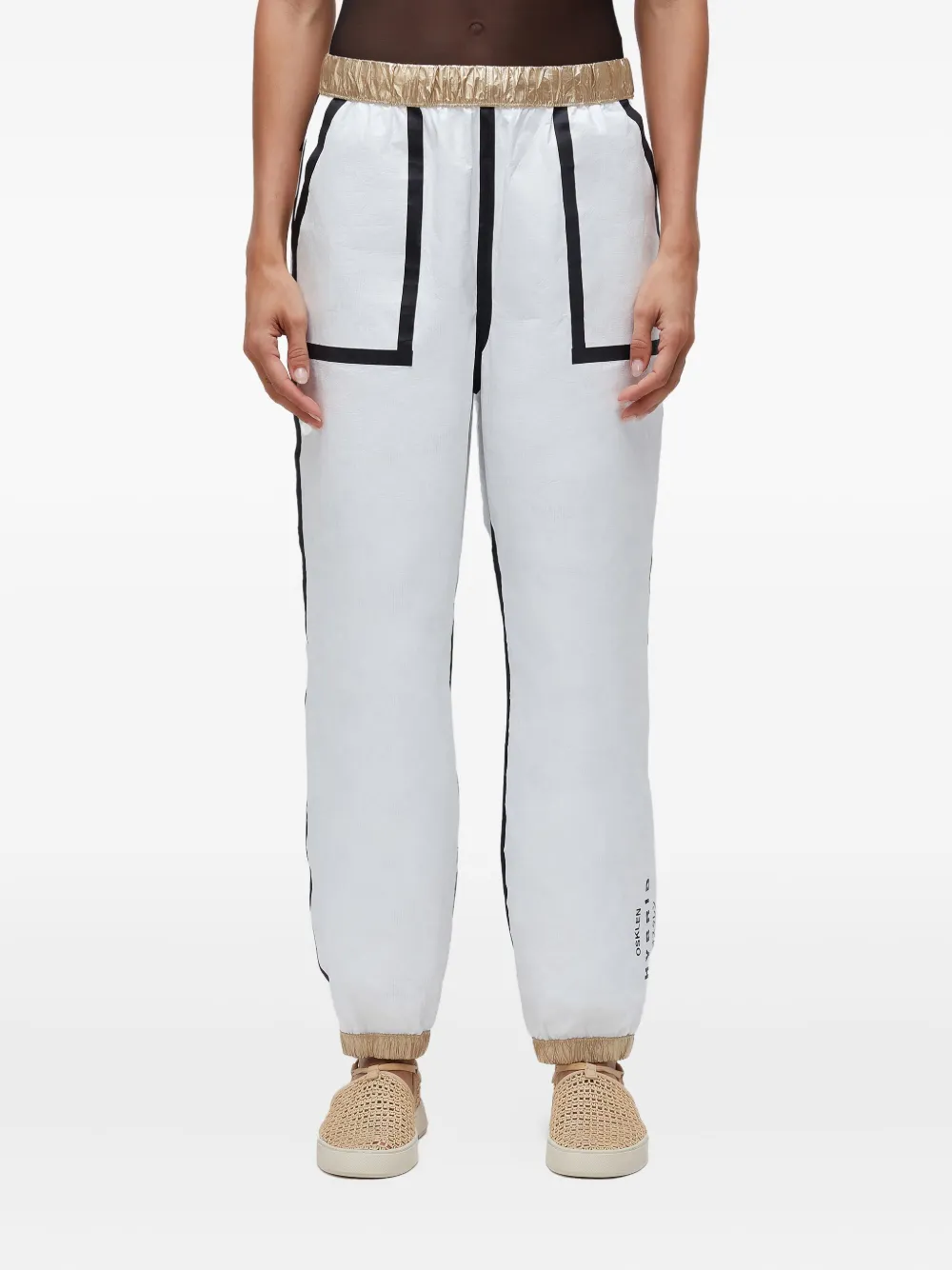  Osklen Drawstring Track Pants - Gold 