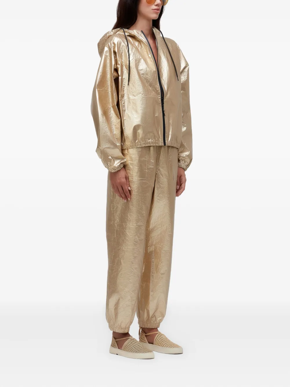  Osklen Drawstring Track Pants - Gold 