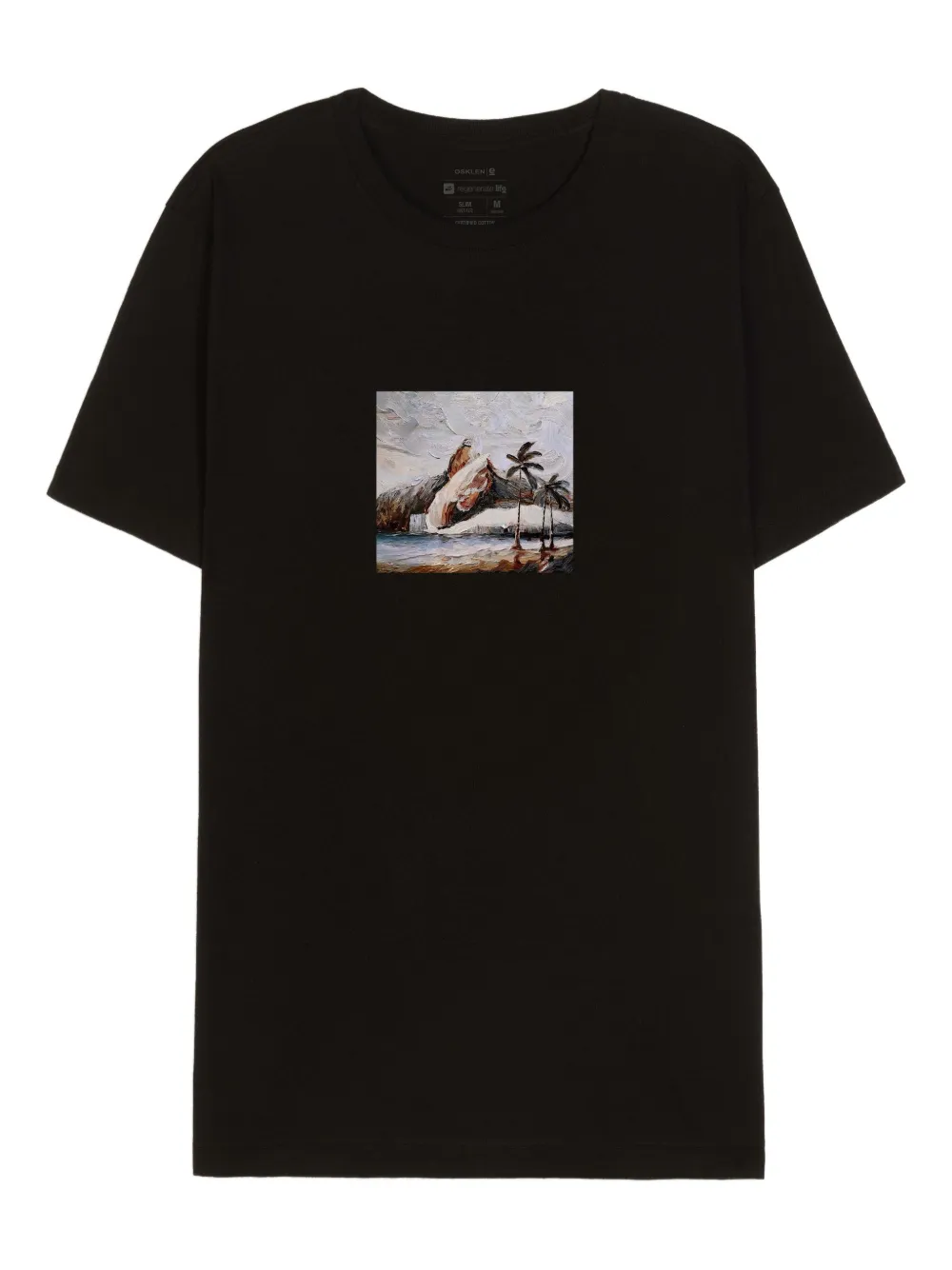 Osklen playera Rio Paisagem | negro | Image 1
