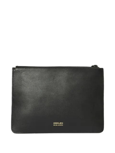 Osklen leopard-print pouch