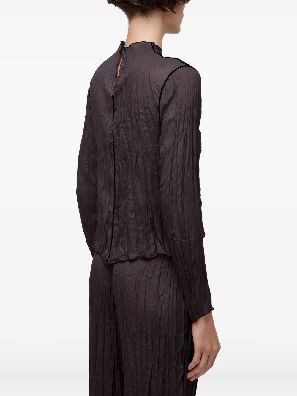 Osklen Satin Blouse In Black